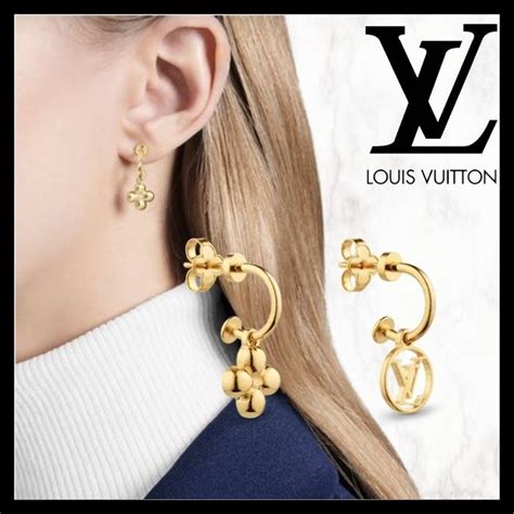 blooming earrings louis vuitton